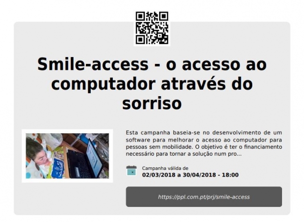Smile-Access: Crowdfunding para financiar software